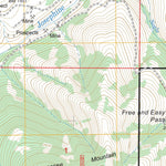 US Forest Service - Topo Cave Junction, OR FSTopo Legacy digital map