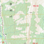 US Forest Service - Topo Cave Mountain, MT FSTopo Legacy digital map