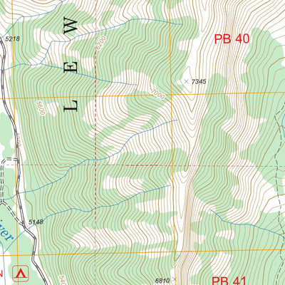 US Forest Service - Topo Cave Mountain, MT FSTopo Legacy digital map