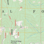 US Forest Service - Topo Cayuse Junction, ID FSTopo Legacy digital map