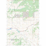 US Forest Service - Topo Cayuse Mountain, WA FSTopo Legacy digital map