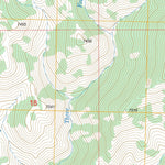 US Forest Service - Topo Cayuse Point, ID FSTopo Legacy digital map