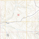 US Forest Service - Topo Cedar Draw, WY FSTopo Legacy digital map