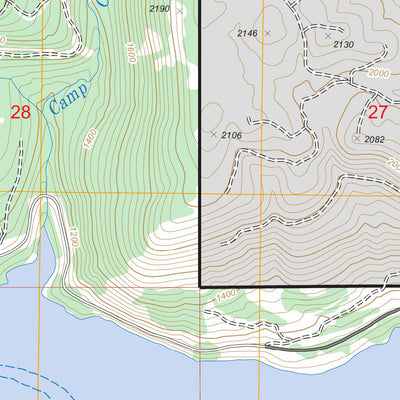 US Forest Service - Topo Cedar Flats, WA FSTopo Legacy digital map