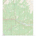 US Forest Service - Topo Cedar Grove, CA FSTopo Legacy digital map