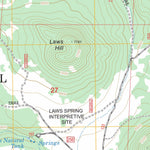US Forest Service - Topo Cedar Mountain, OR FSTopo Legacy digital map