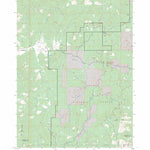 US Forest Service - Topo Cedar Springs Mountain, OR FSTopo Legacy digital map