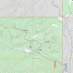 US Forest Service - Topo Cedar Springs Mountain, OR FSTopo Legacy digital map