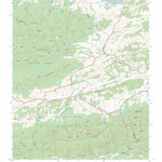 US Forest Service - Topo Cedar Springs, VA FSTopo Legacy digital map