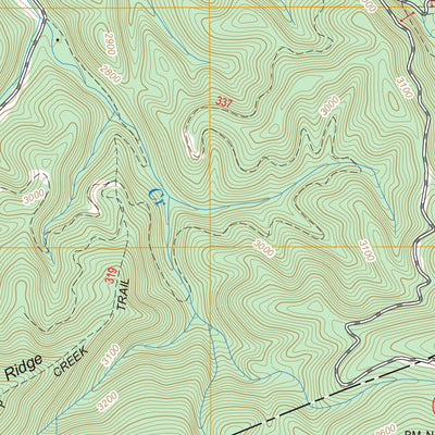 US Forest Service - Topo Cedar Springs, VA FSTopo Legacy digital map