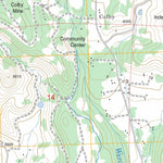 US Forest Service - Topo Cedaredge, CO FSTopo Legacy digital map