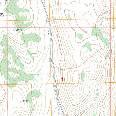 US Forest Service - Topo Cedarhill, ID FSTopo Legacy digital map