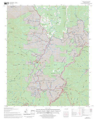 US Forest Service - Topo Celo, NC FSTopo Legacy digital map