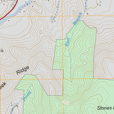 US Forest Service - Topo Celo, NC FSTopo Legacy digital map