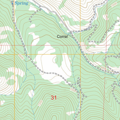 US Forest Service - Topo Center Creek, UT FSTopo Legacy digital map