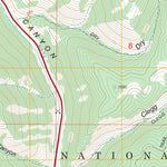 US Forest Service - Topo Center Creek, UT FSTopo Legacy digital map