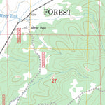 US Forest Service - Topo Centerfire Bog, NM FSTopo Legacy digital map