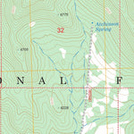 US Forest Service - Topo Central East, UT FSTopo Legacy digital map