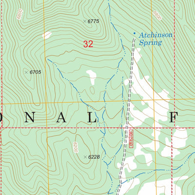 US Forest Service - Topo Central East, UT FSTopo Legacy digital map