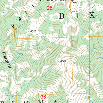 US Forest Service - Topo Central West, UT FSTopo Legacy digital map