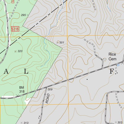 US Forest Service - Topo Centralia, TX FSTopo Legacy digital map