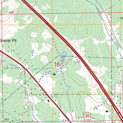 US Forest Service - Topo Centreville West, AL FSTopo Legacy digital map
