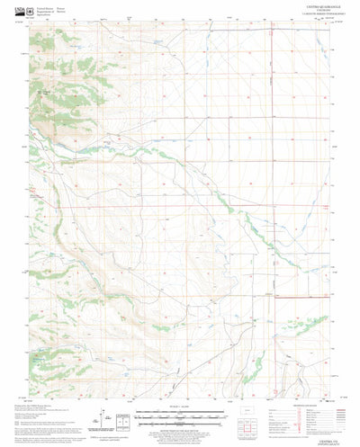 US Forest Service - Topo Centro, CO FSTopo Legacy digital map