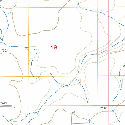 US Forest Service - Topo Cerro De Los Taoses, NM FSTopo Legacy digital map