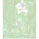 US Forest Service - Topo Cerro del Grant, NM FSTopo Legacy digital map