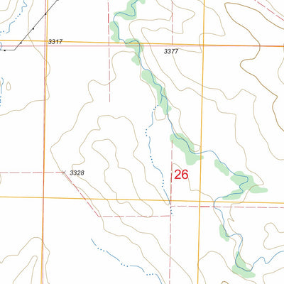 US Forest Service - Topo Chadron West, NE FSTopo Legacy digital map