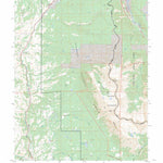 US Forest Service - Topo Chair Mountain, CO FSTopo Legacy digital map