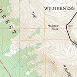 US Forest Service - Topo Chair Mountain, CO FSTopo Legacy digital map