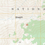 US Forest Service - Topo Chalfant Valley, CA FSTopo Legacy digital map