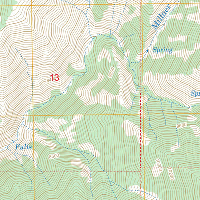 US Forest Service - Topo Chalfant Valley, CA FSTopo Legacy digital map