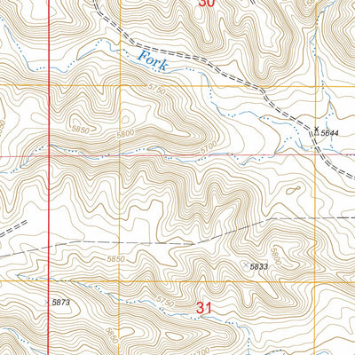 US Forest Service - Topo Chalk Bluffs East, CO - WY FSTopo Legacy digital map
