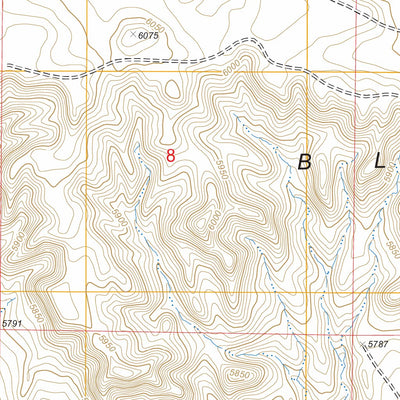 US Forest Service - Topo Chalk Bluffs West, CO - WY FSTopo Legacy digital map