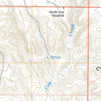 US Forest Service - Topo Chalk Bluffs West, CO - WY FSTopo Legacy digital map