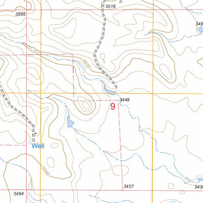 US Forest Service - Topo Chalk Buttes, MT FSTopo Legacy digital map