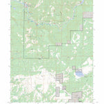 US Forest Service - Topo Chalk Mountain, CA FSTopo Legacy digital map