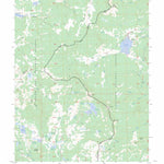 US Forest Service - Topo Chalk Mountain, CO FSTopo Legacy digital map