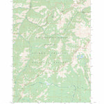 US Forest Service - Topo Challis Creek Lakes, ID FSTopo Legacy digital map