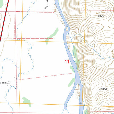 US Forest Service - Topo Challis, ID FSTopo Legacy digital map