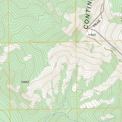 US Forest Service - Topo Chama Peak, CO FSTopo Legacy digital map