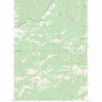 US Forest Service - Topo Chamberlain Mountain, ID FSTopo Legacy digital map