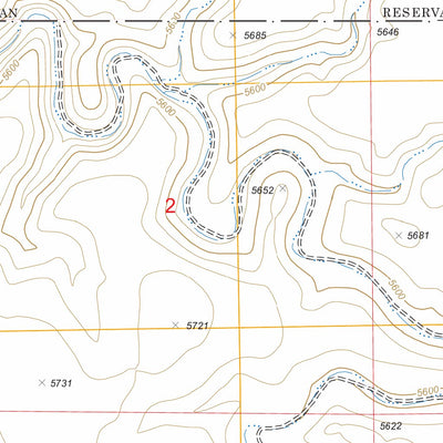 US Forest Service - Topo Chamisa Tank, AZ FSTopo Legacy digital map