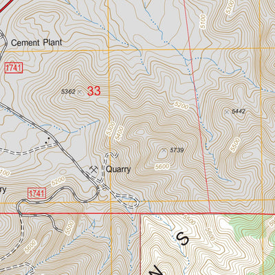 US Forest Service - Topo Champlin Peak, UT FSTopo Legacy digital map