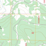 US Forest Service - Topo Champs Flat, CA FSTopo Legacy digital map
