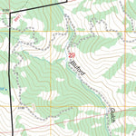 US Forest Service - Topo Chanchelulla Peak, CA FSTopo Legacy digital map