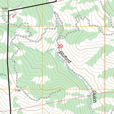 US Forest Service - Topo Chanchelulla Peak, CA FSTopo Legacy digital map