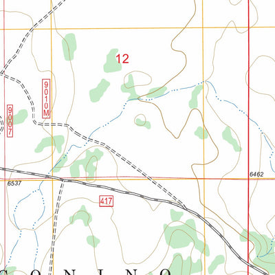 US Forest Service - Topo Chapel Mountain, AZ FSTopo Legacy digital map